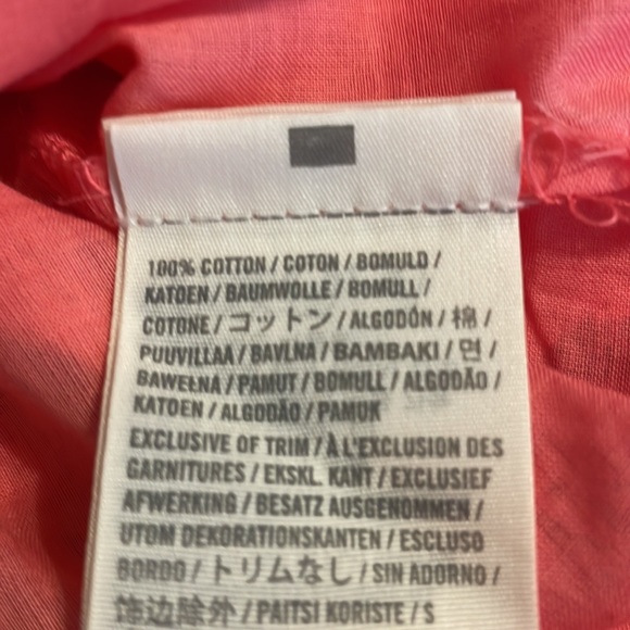 Abercrombie Lacy Pink Crop Top - Picture 5 of 5